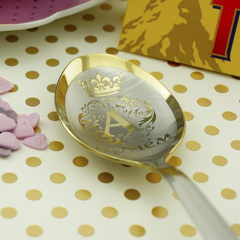 Десертная ложка «180+ рисунков» Gold