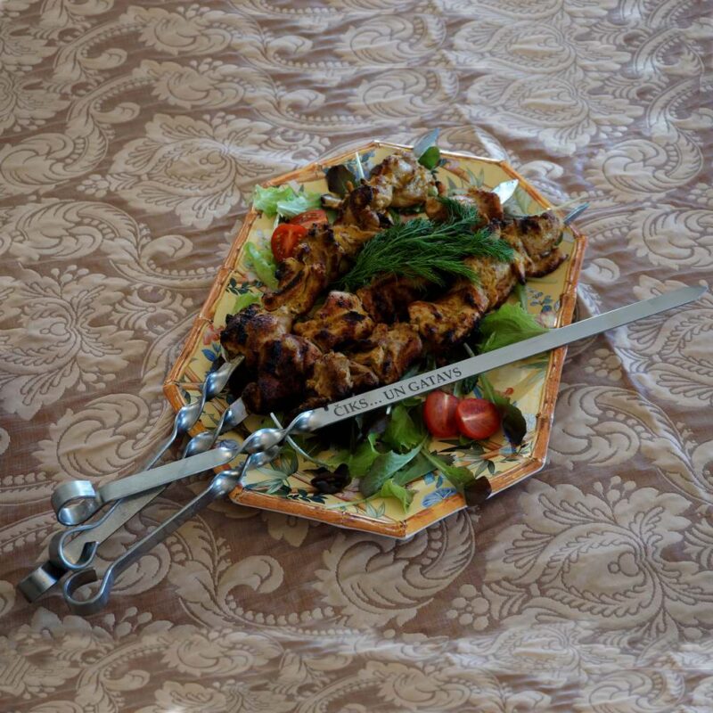 Шампура с гравировкой