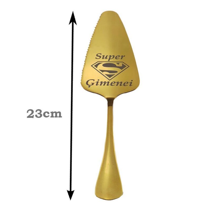 Лопатка для торта - Золотая