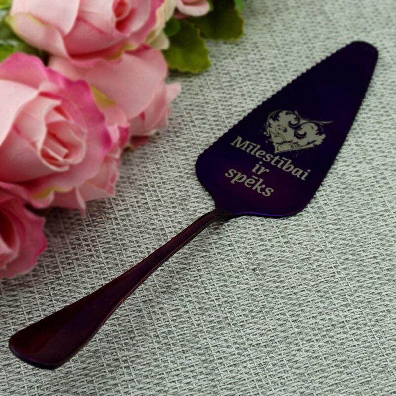 Лопатка для торта - Фиолетовая