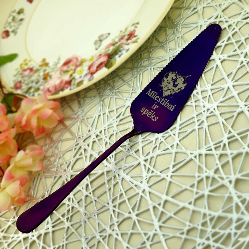 Лопатка для торта - Фиолетовая