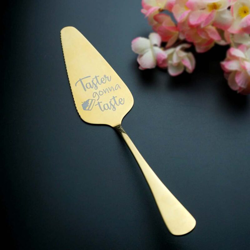 Лопатка для торта - Золотая