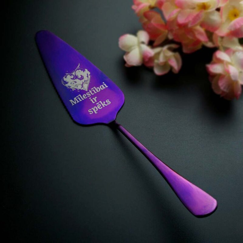 Лопатка для торта - Фиолетовая