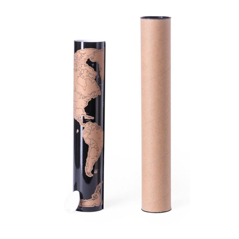 Nokasāmā ceļotāja pasaules karte Nokasāmā ceļotāja pasaules karte