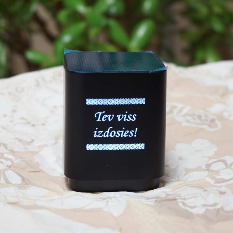 Bezvadu skaļrunis 3W ar gravējumu