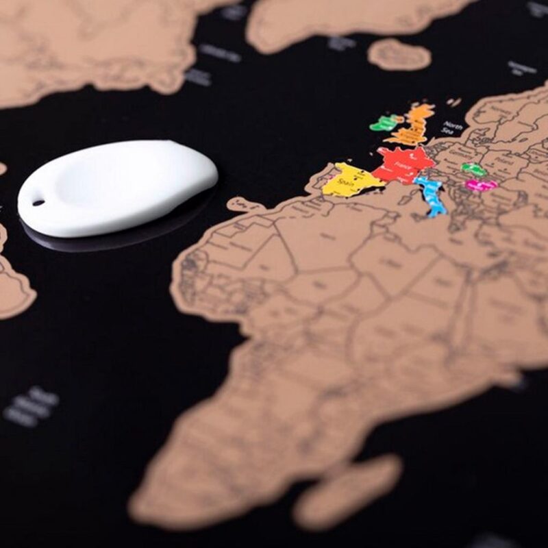 Nokasāmā ceļotāja pasaules karte Nokasāmā ceļotāja pasaules karte