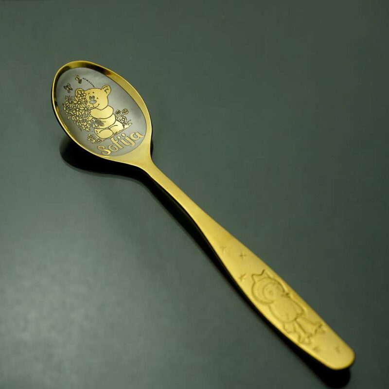 Детская чайная ложка "180+ рисунков" Детская чайная ложка "180+ рисунков"