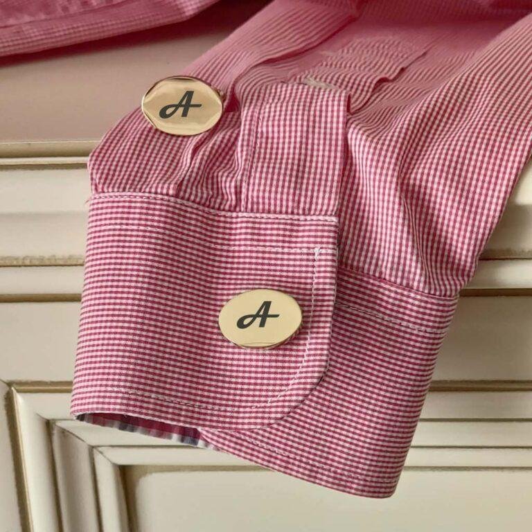 Aproču pogas "Gold" ar gravējumu