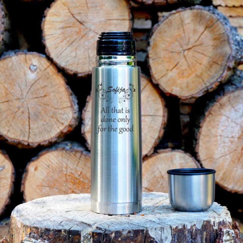 Termoss 500 ml. "Buco" ar gravējumu