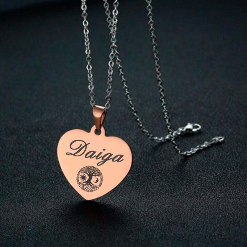 Кулон "Model Queen" Rose Gold