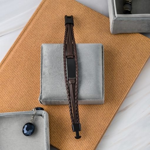 Браслет "Model A" Brown&Black