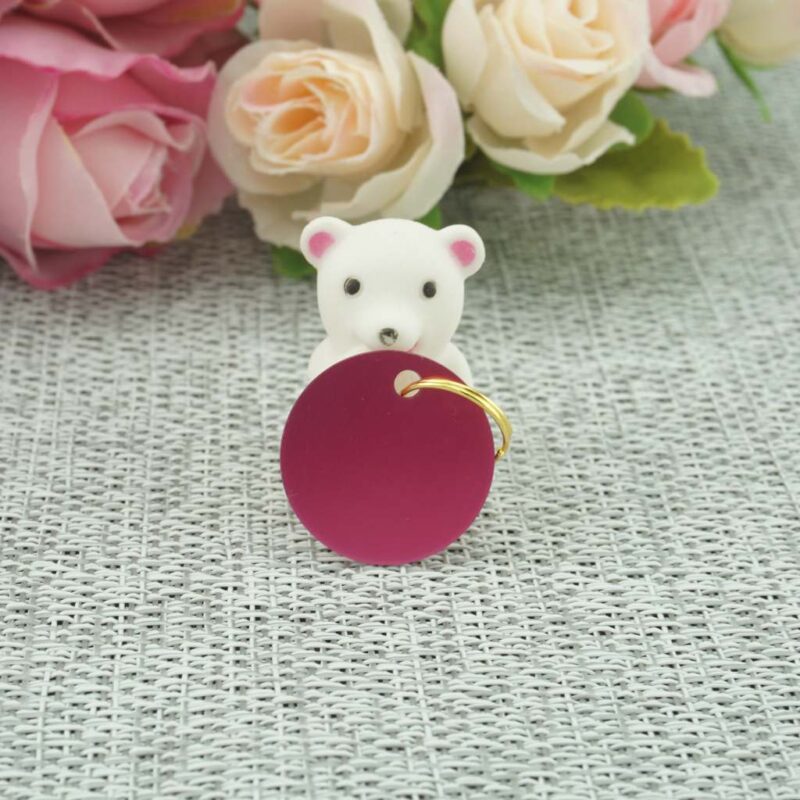 Жетон для животных Pink I