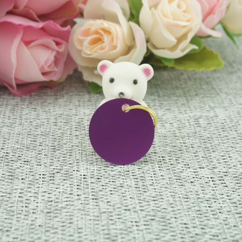 Жетон для животных Purple I