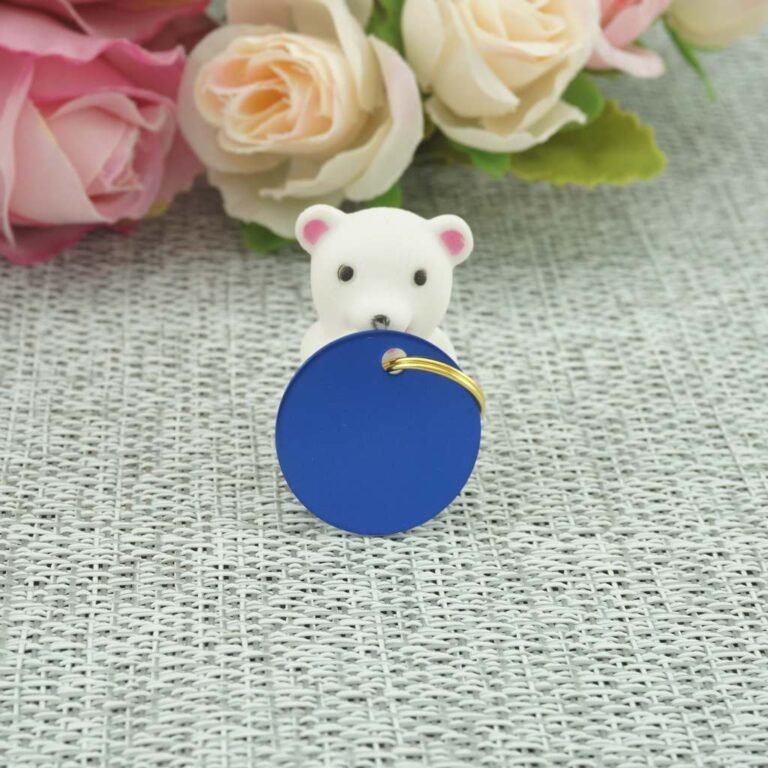 Dzīvnieku žetons ar gravējumu Blue I