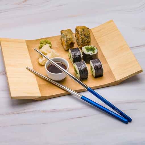 Suši kociņi ar gravējumu Blue