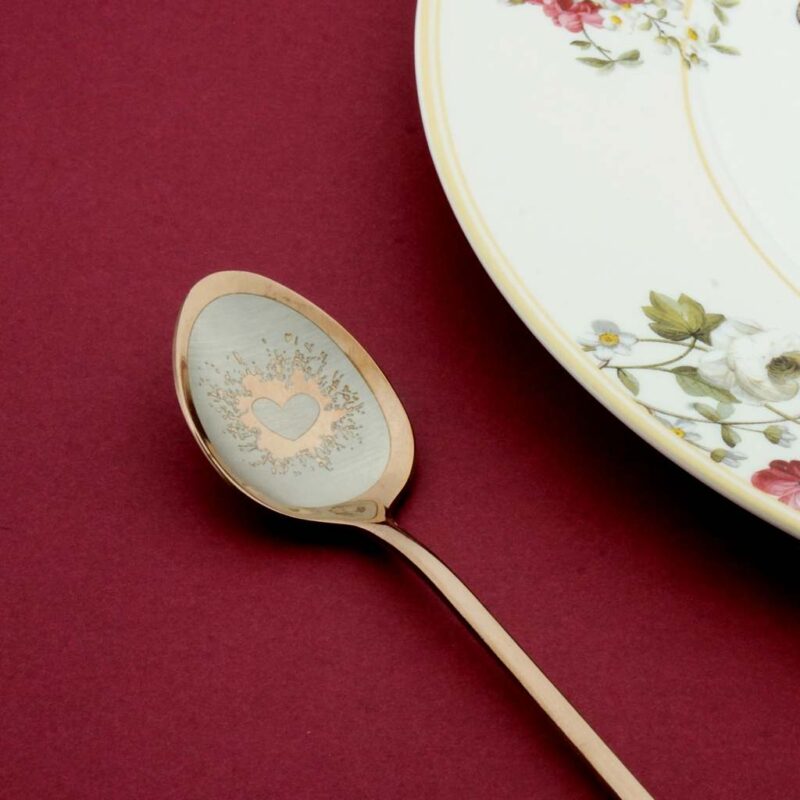 Ложка Latte “180+ рисунков” Rose Gold