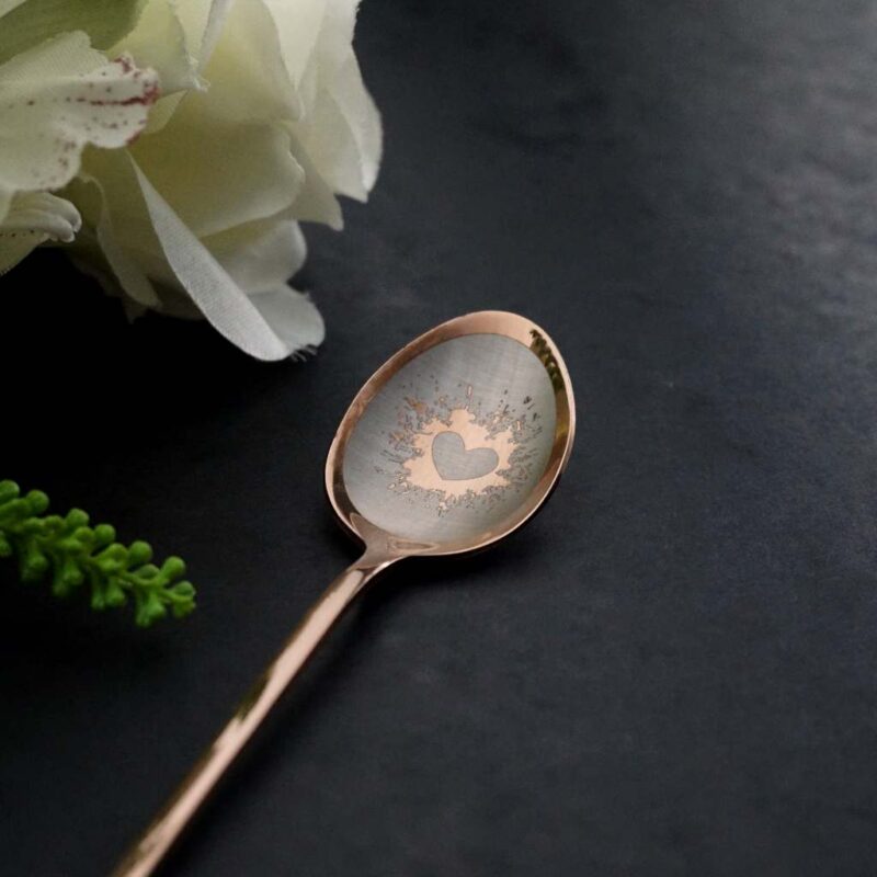 Ложка Latte “180+ рисунков” Rose Gold