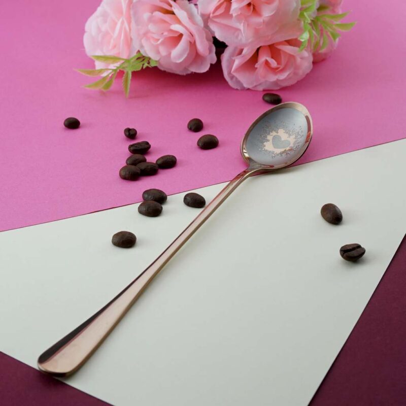 Ложка Latte “180+ рисунков” Rose Gold