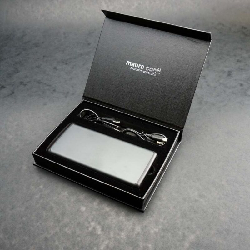 Wireless power bank 10000 mAh Black