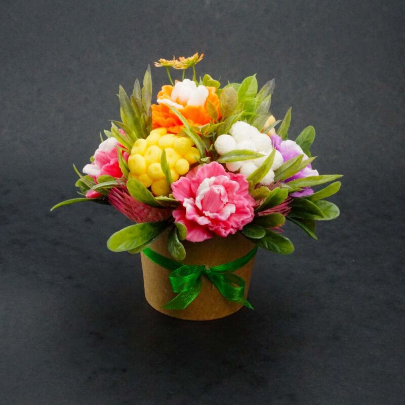 "Ziedu pušķis M" - roku darba ziepes