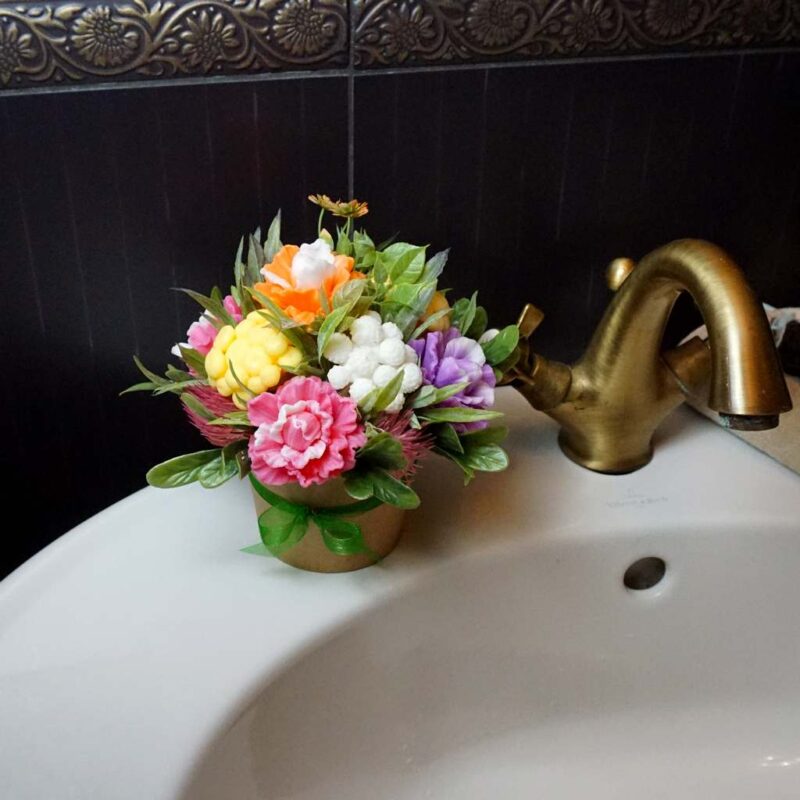 "Ziedu pušķis M" - roku darba ziepes