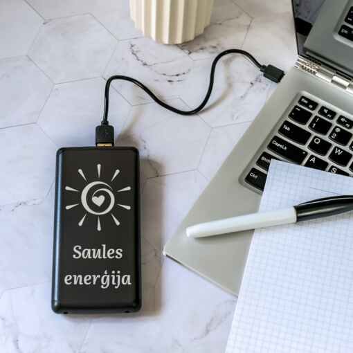 Wireless power bank 10000 mAh Black