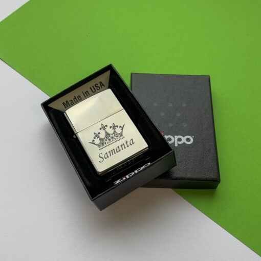 Šķiltava Zippo 150 Ice Black