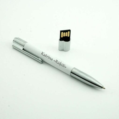 Pildspalva ar 16 GB USB Balta