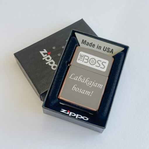 Šķiltava Zippo 49839 Rustic Bronze