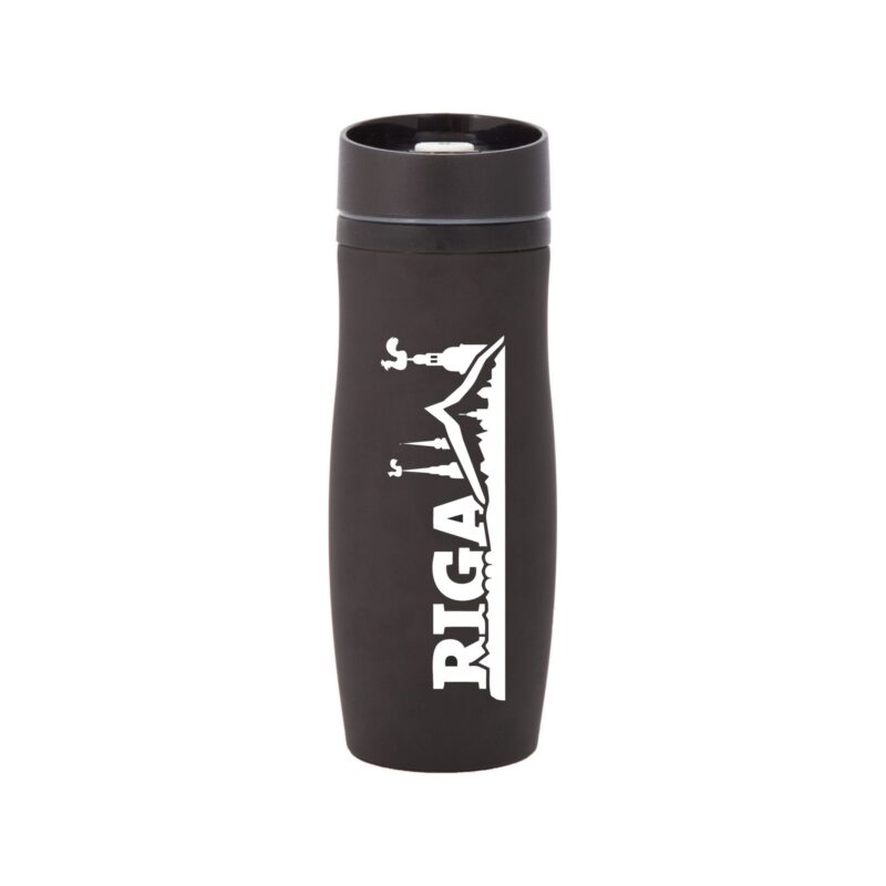Termokrūze Air Gifts 350 ml Black "Rīga"