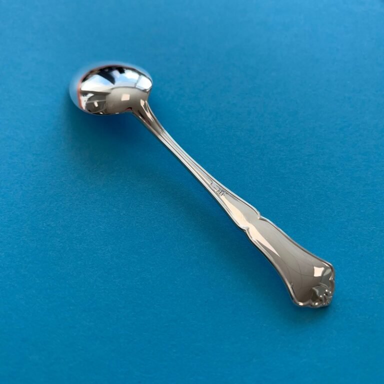 Посеребренная чайная ложка Посеребренная чайная ложка