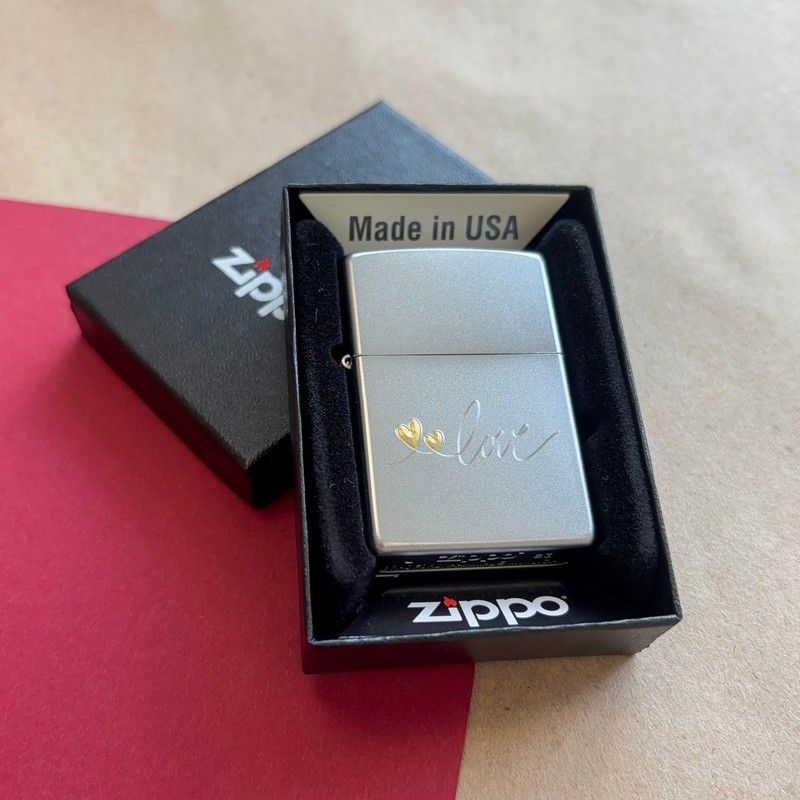 Šķiltava Zippo 48725 Love Design