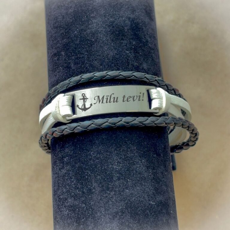 Браслет "Model A" White&Black Браслет "Model A" White&Black