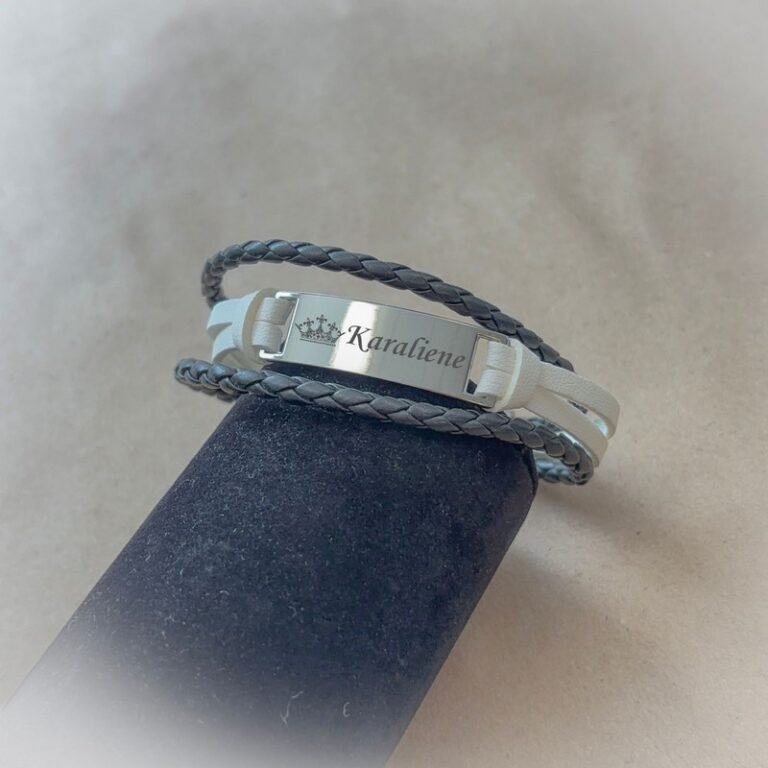 Браслет "Model A" White&Black Браслет "Model A" White&Black