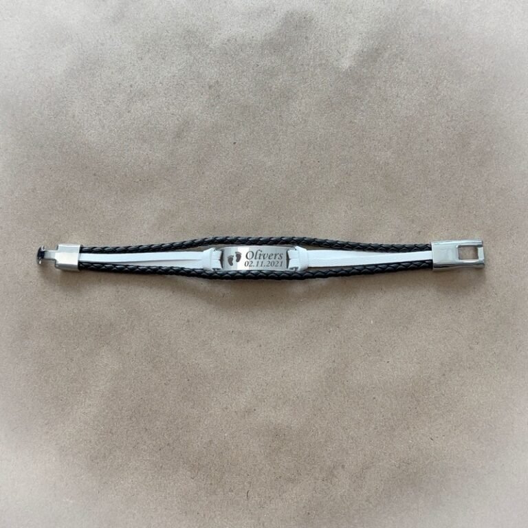 Браслет "Model A" White&Black Браслет "Model A" White&Black