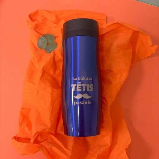 Termokrūze 375ml "Labākais Tētis pasaulē" Blue