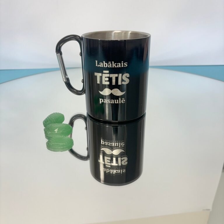 Krūze ar karabīni "Labākais Tētis pasaulē" 280ml Black