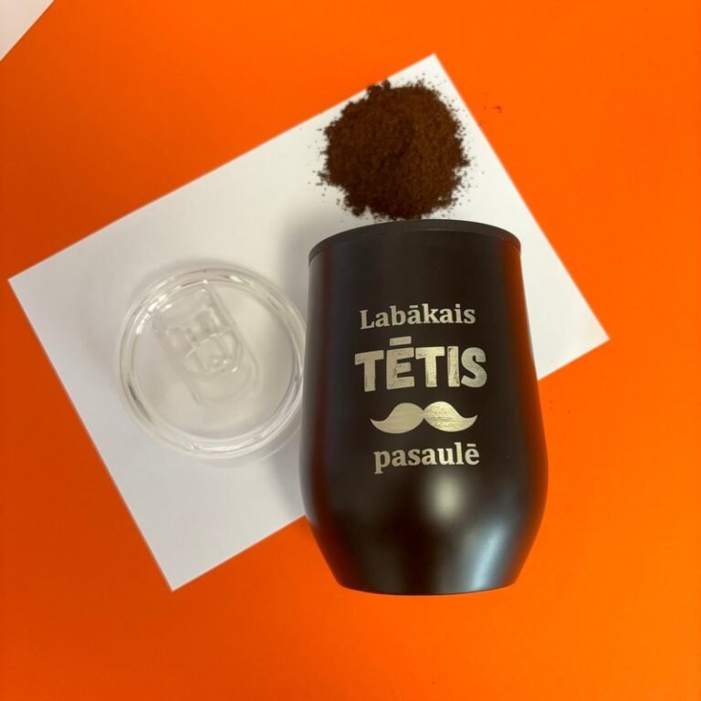 Termokrūze 300ml "Labākais Tētis pasaulē" Black Termokrūze 300ml "Labākais Tētis pasaulē" Black