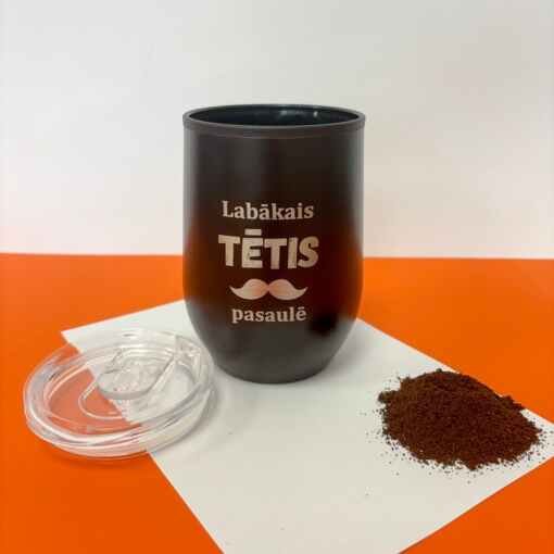 Termokrūze 300ml "Labākais Tētis pasaulē" Black