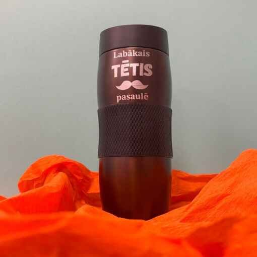 Termokrūze 375ml "Labākais Tētis pasaulē" Brown