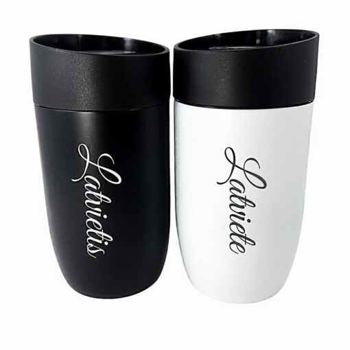 2 Termokrūzes Air Gifts 330 ml "Latviete un Latvietis"