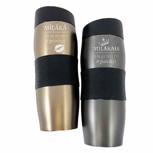 2 Termokrūze Air Gifts 375 ml "Mīļākā un mīļākais"