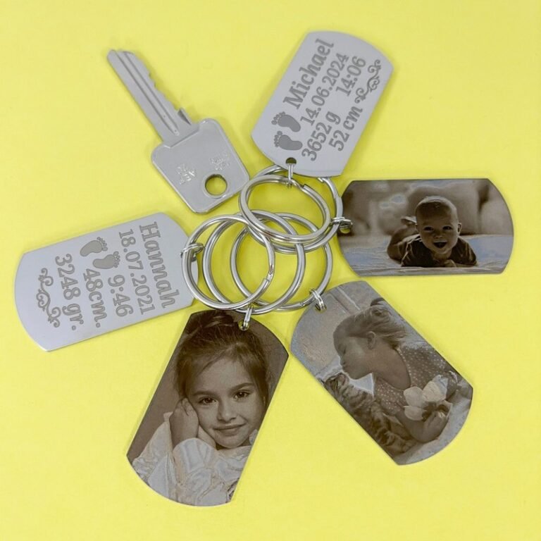 Фото Брелок с метрикой