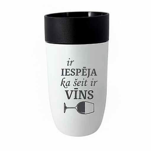 Termokrūze Air Gifts 330 ml "Ir iespēja ka šeit ir vīns"