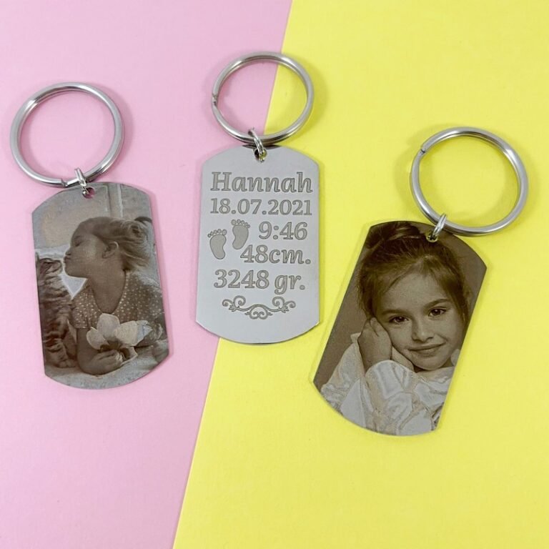 Фото Брелок с метрикой