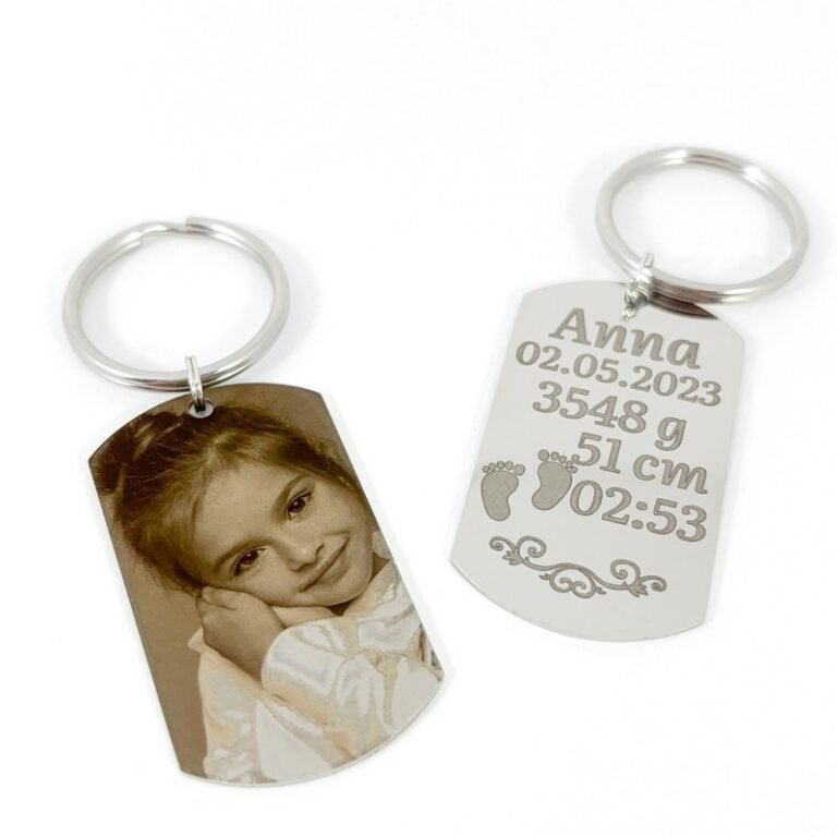 Фото Брелок с метрикой