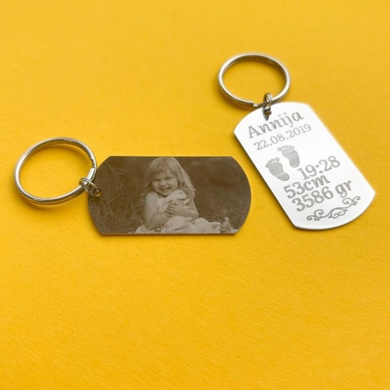 Фото Брелок с метрикой