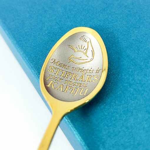 Ложка Latte "Мой мужчина крепче..."