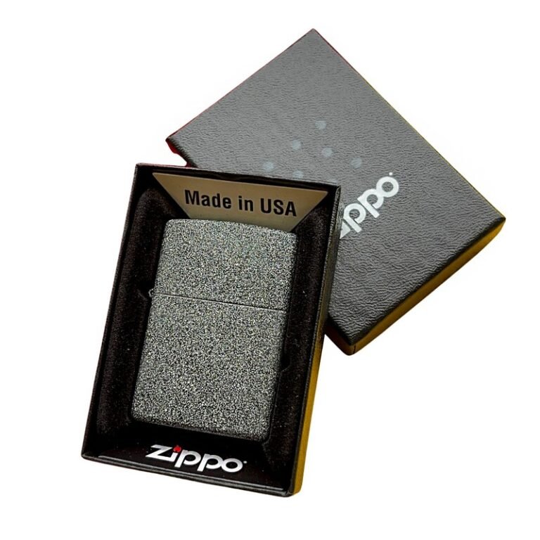 Зажигалка Zippo 211 Iron Stone"Лучший Папа"