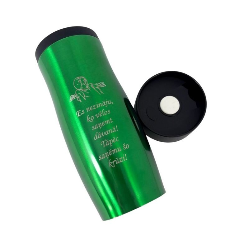 Termokrūze 375 ml "Nezināju" Green Termokrūze 375 ml "Nezināju" Green